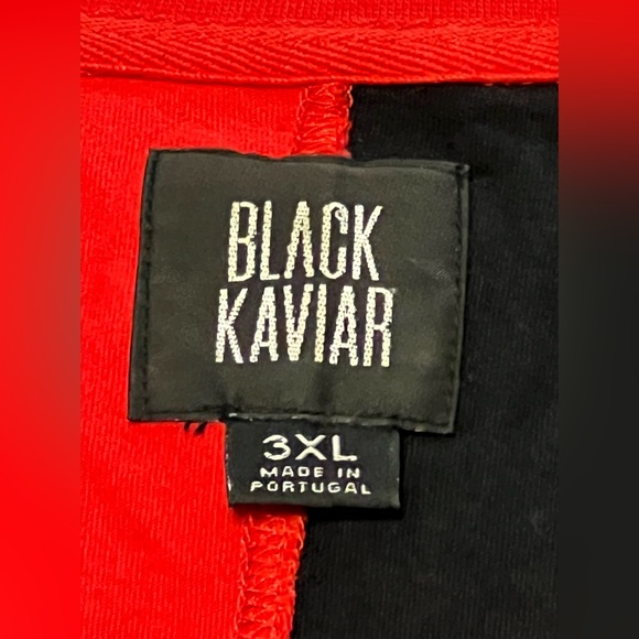 ⭐️ Black Kaviar Two-Toned Big & Tall T-Shirt - Picture 5 of 10